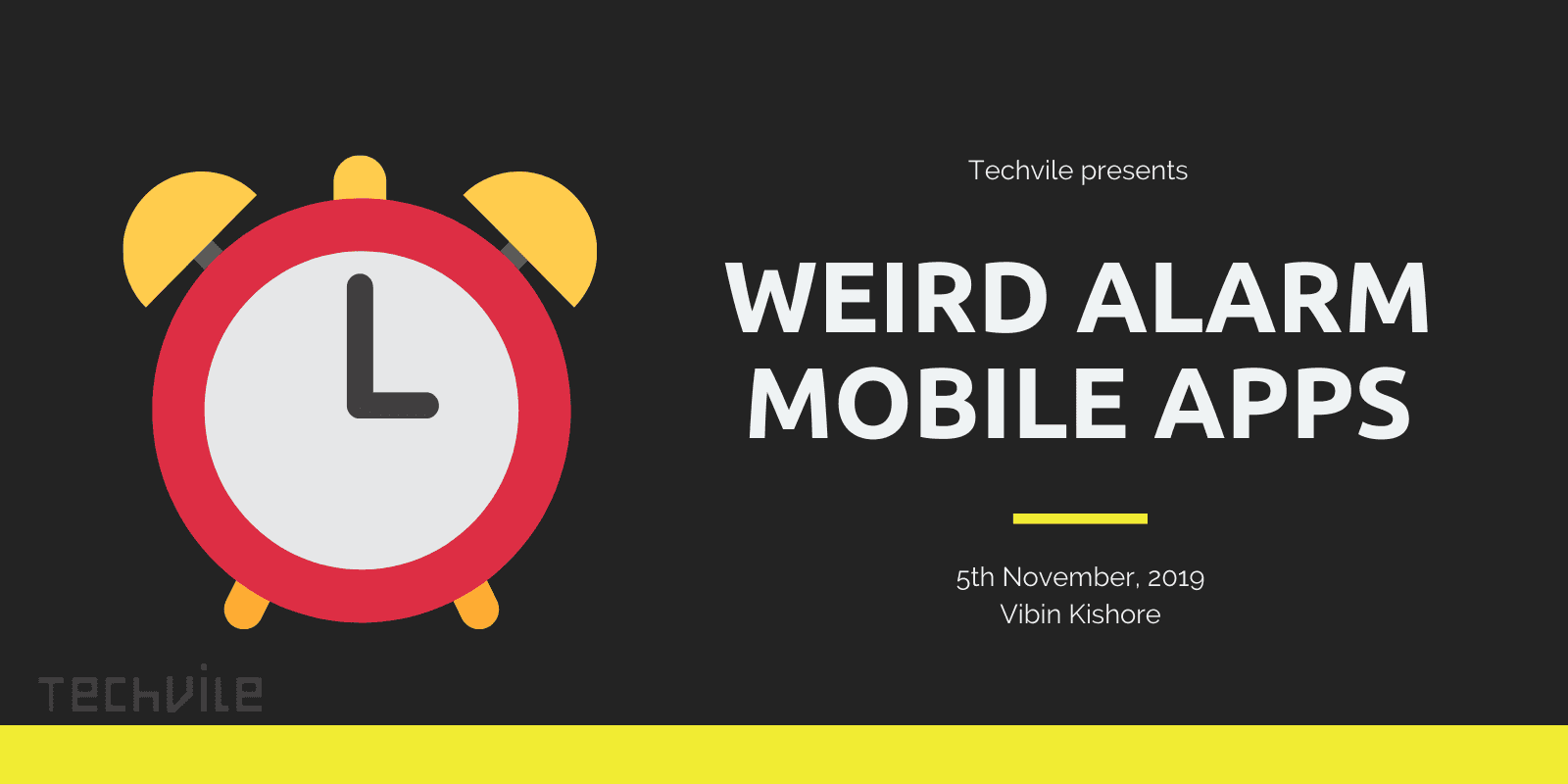 Mobile Apps that Wake You in a Different Way (Alarm Apps)
