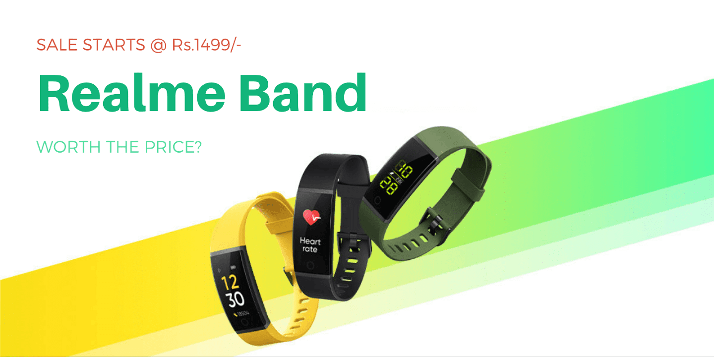 RealMe Band for ₹1499 same as other Fitness Bands?