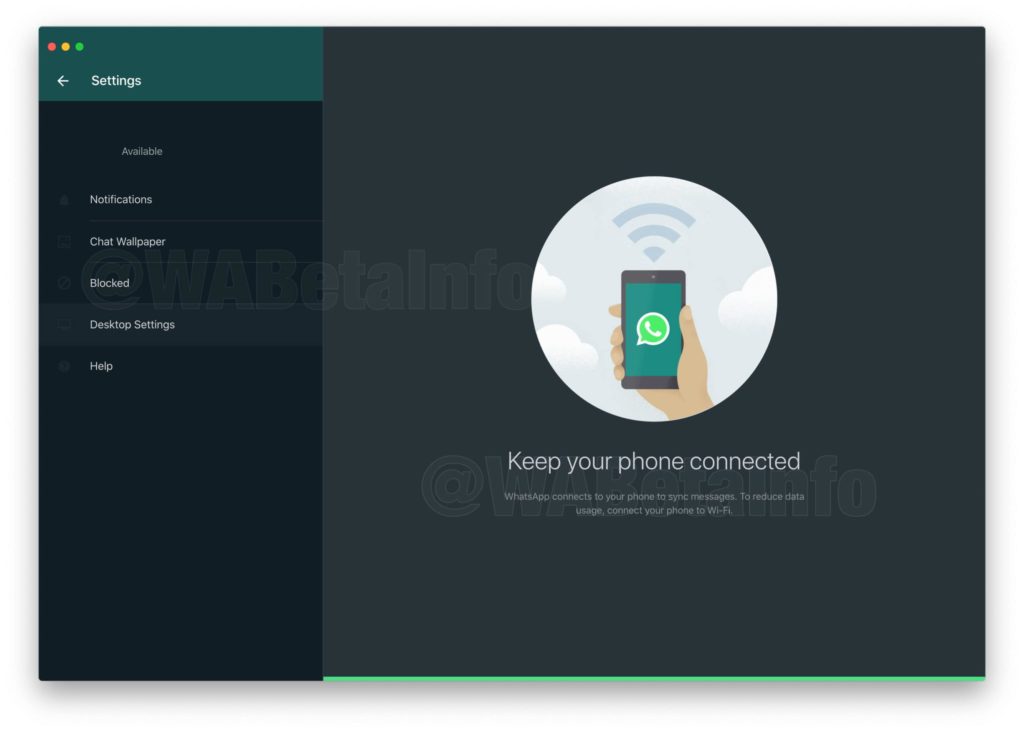 WhatsApp Web Dark Mode